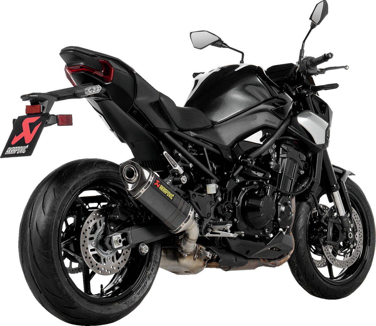 Akrapovic - S-K9SO11-HZC - Slip-On Line Muffler - Carbon Fiber - ECE - Kawasaki Z900