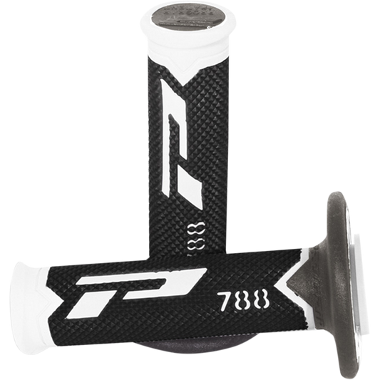 Pro Grip - Cross Triple Density 788 Grips - White/Black/Titanium