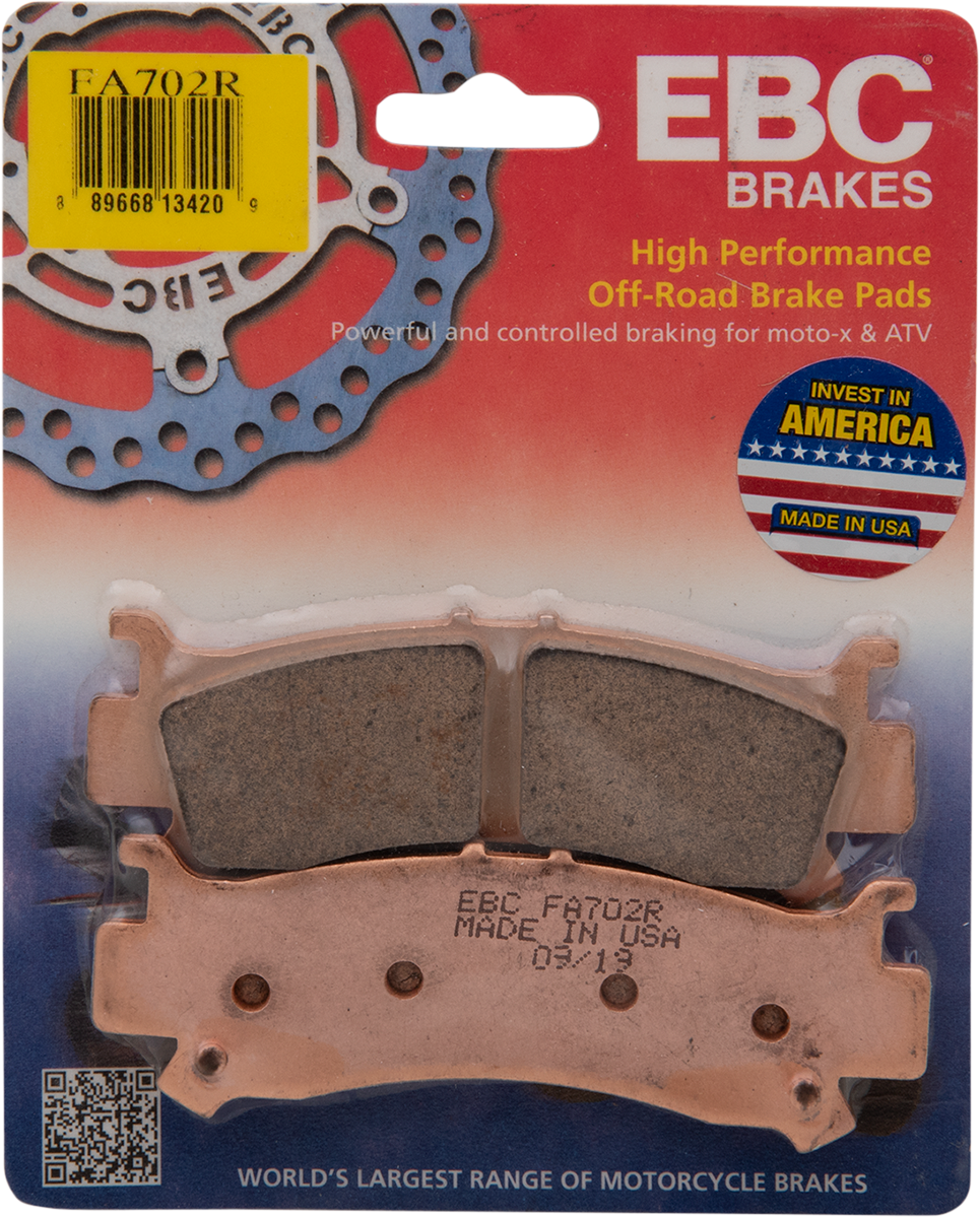 EBC - FA702R - Sintered "R" Brake Pads