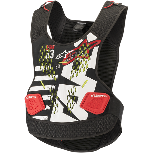 Alpinestars - Sequence Chest Guard - Black/White/Red