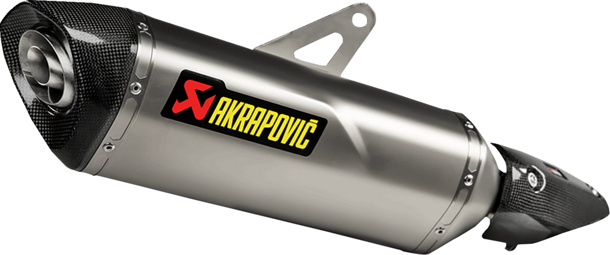 Akrapovic - S-K4SO9-HRT - Slip-On Line Muffler - Titanium - Ninja 7/Z7 Hybrid