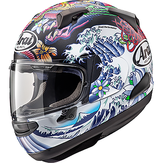 Arai Helmets - Quantum-X Helmet - Oriental - Black Frost