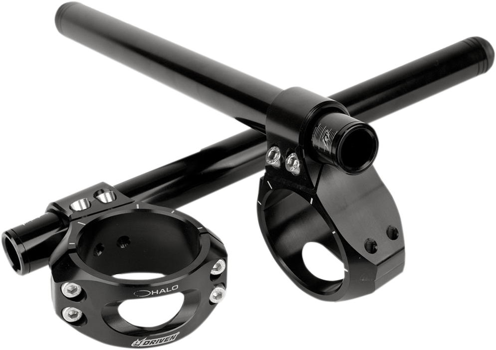 Driven Racing - DHCLO-51 - Halo Clip-On Handlebar - 51 mm - Black