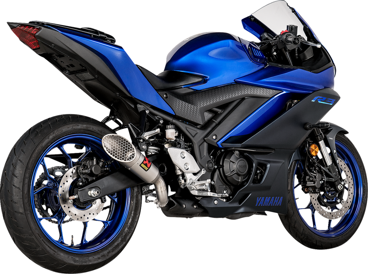 Akrapovic - S-Y3SO6-IVOSS - Slip-On Line Muffler - Titanium End Cap