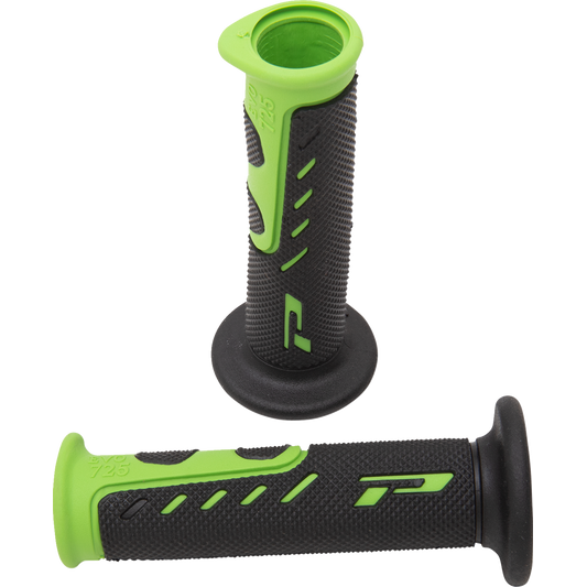 Pro Grip - 725 EVO Molded Gel Grips - Open Ends - Green/Black