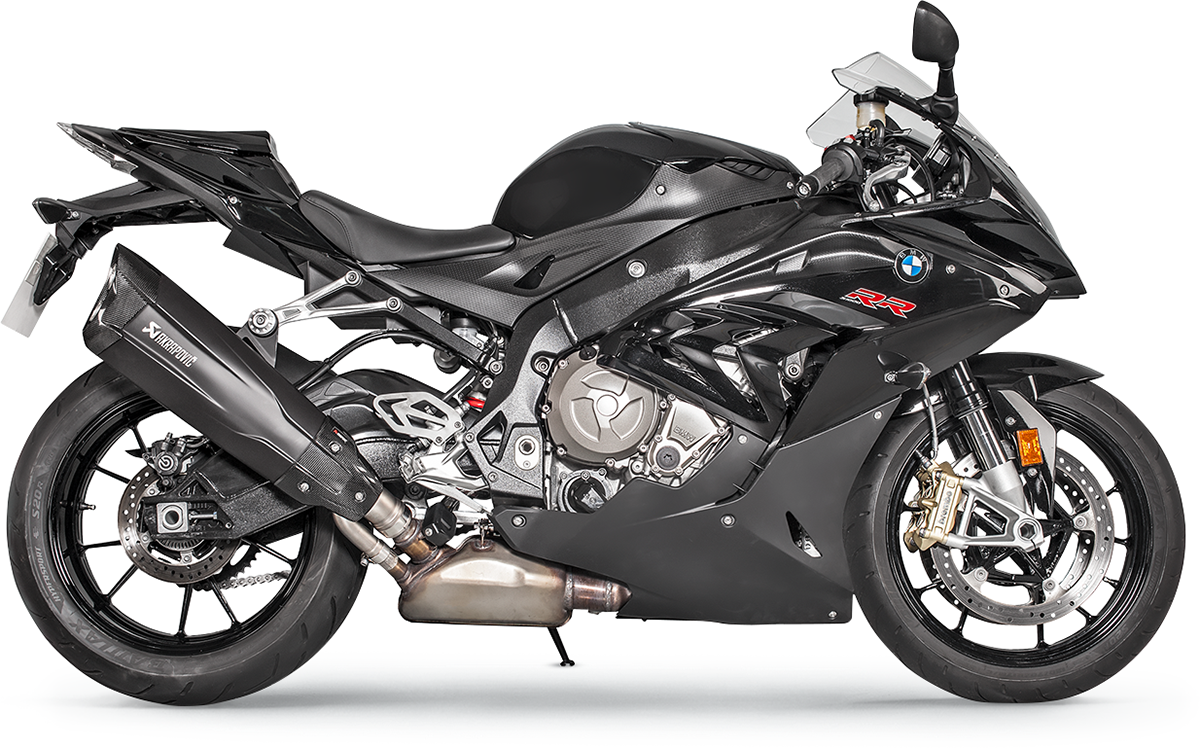 Akrapovic - S-B10SO6-HDVDZBL - Muffler - Black - Titanium - S1000RR