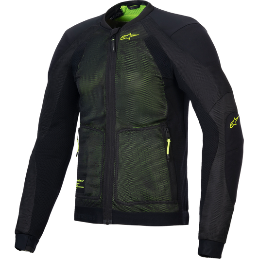 Alpinestars - Troop-Air Jacket - Black/Fluo Yellow