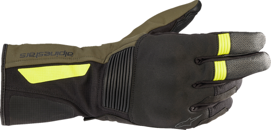 Alpinestars - Denali Aerogel Drystar® Gloves - Black Forest/Fluo Yellow