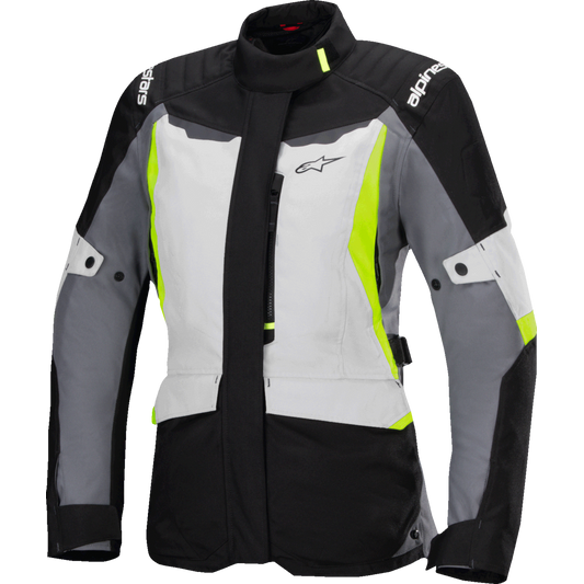 Alpinestars - Stella ST-1 Waterproof Jacket - Ice Gray/Black/Yellow Fluo