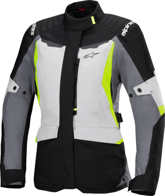 Alpinestars - Stella ST-1 Waterproof Jacket - Ice Gray/Black/Yellow Fluo