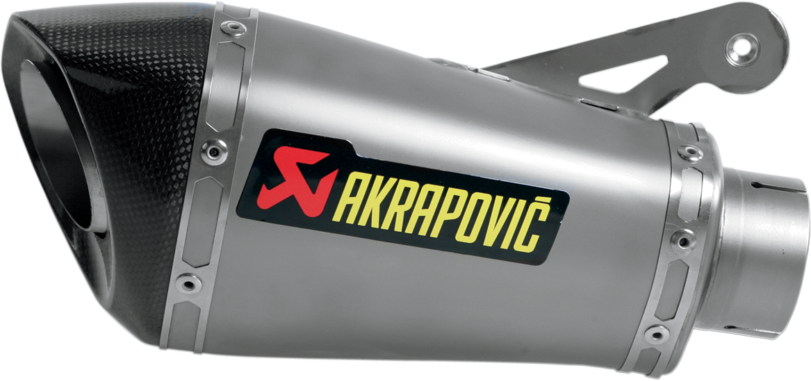 Akrapovic - S-B10SO1-HASZ - Slip-On Line Muffler - Titanium