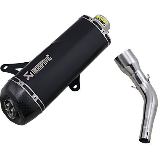 Akrapovic - S-VE3SO9-HRSSBL - Muffler - Black - Stainless Steel - GTS/GTV