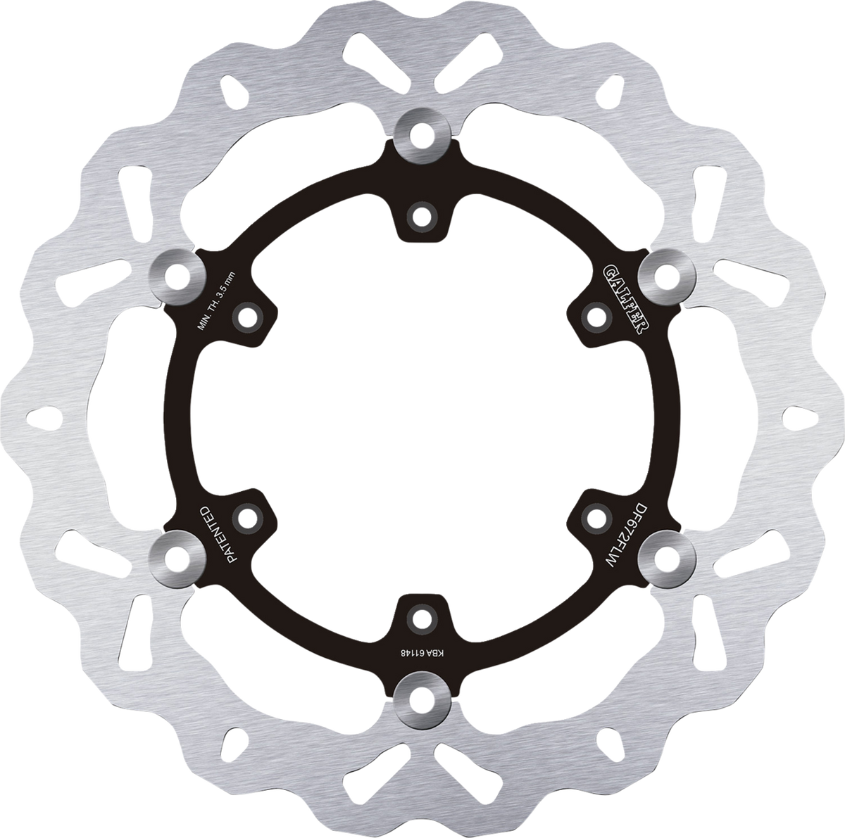 Galfer - DF672FLW - DISC W FLOATING (C. STEEL) 300X4MM