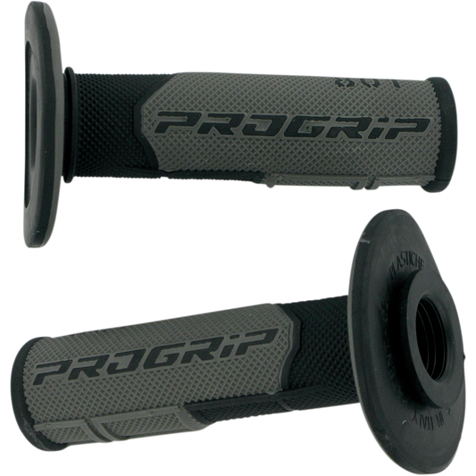 Pro Grip - 801 Hybrid Duo-Density Cross Grips - Black/Gray
