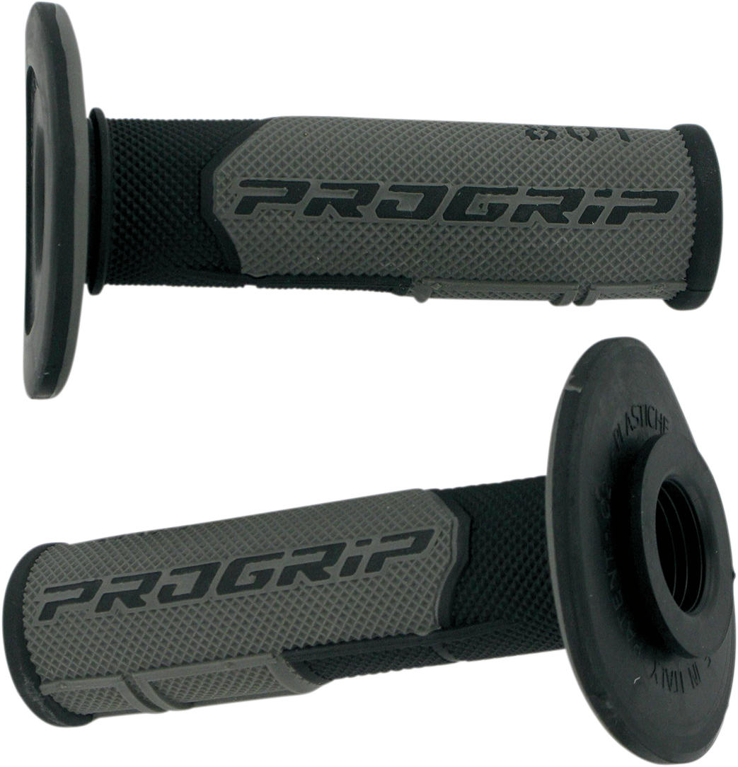 Pro Grip - 801 Hybrid Duo-Density Cross Grips - Black/Gray