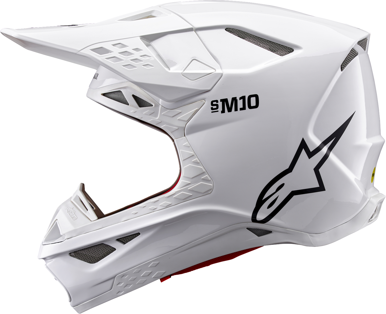 Alpinestars - Supertech M10 Helmet - Solid - MIPS® - Gloss White