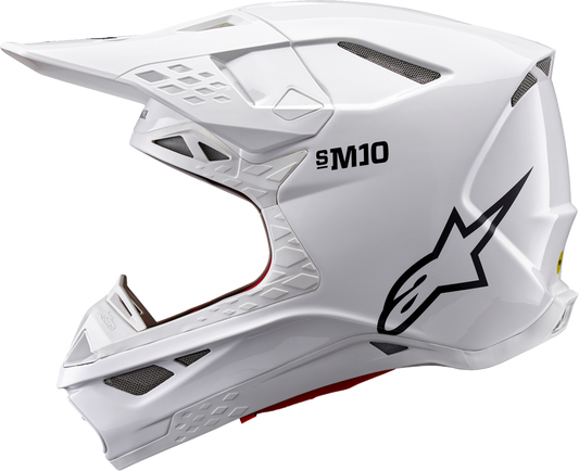 Alpinestars - Supertech M10 Helmet - Solid - MIPS® - Gloss White