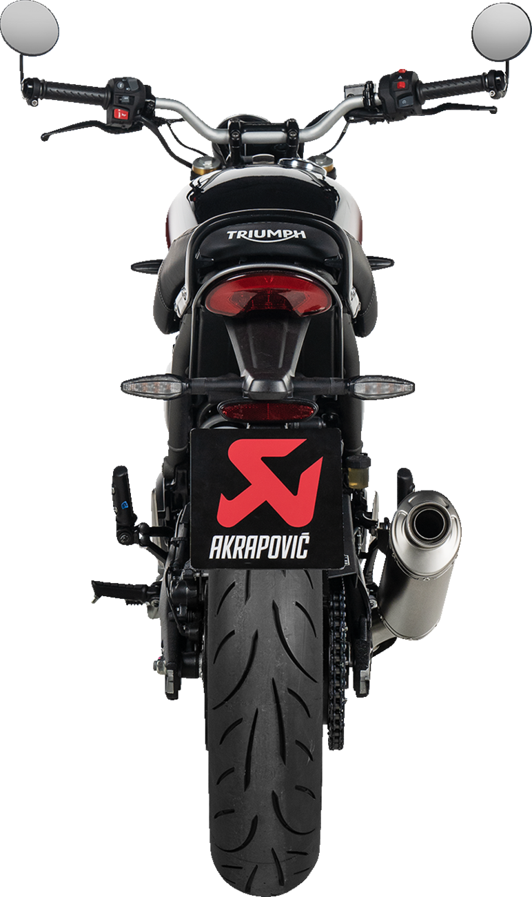 Akrapovic - S-T4SO1-HDT - Slip-On Line Muffler - Titanium - Speed/Scrambler 400