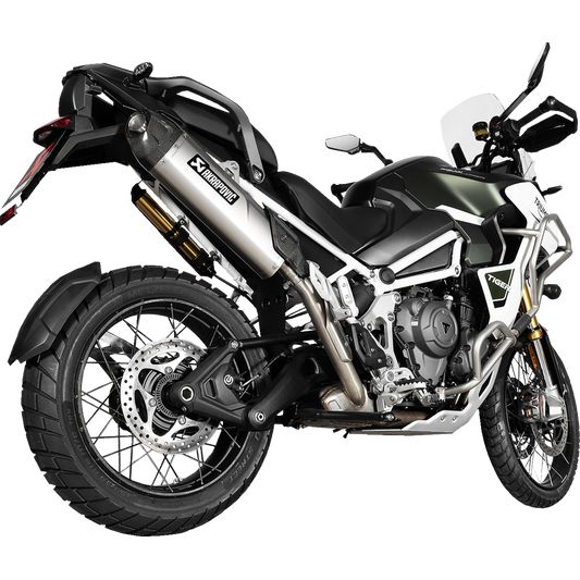 Akrapovic - S-T12SO6-HJA - Slip-On Line Muffler - Titanium