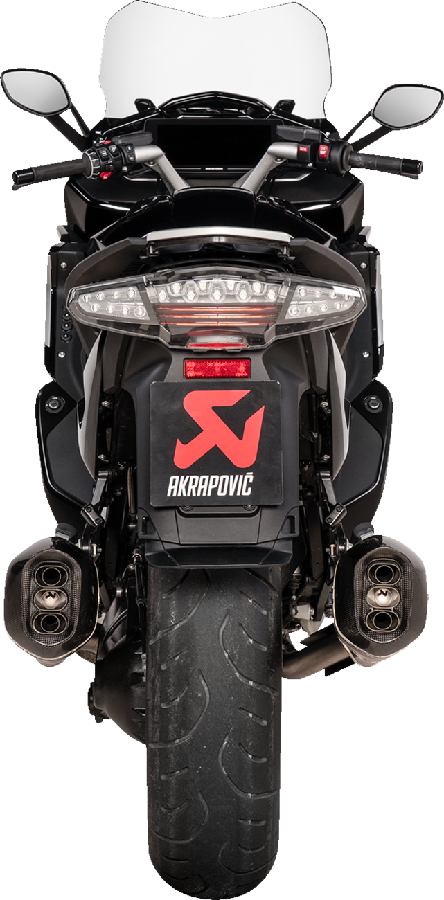 Akrapovic - S-B16SO5-HZAAT - Slip-On Line Mufflers - Titanium - BMW K1600 GT & K1600 GTL