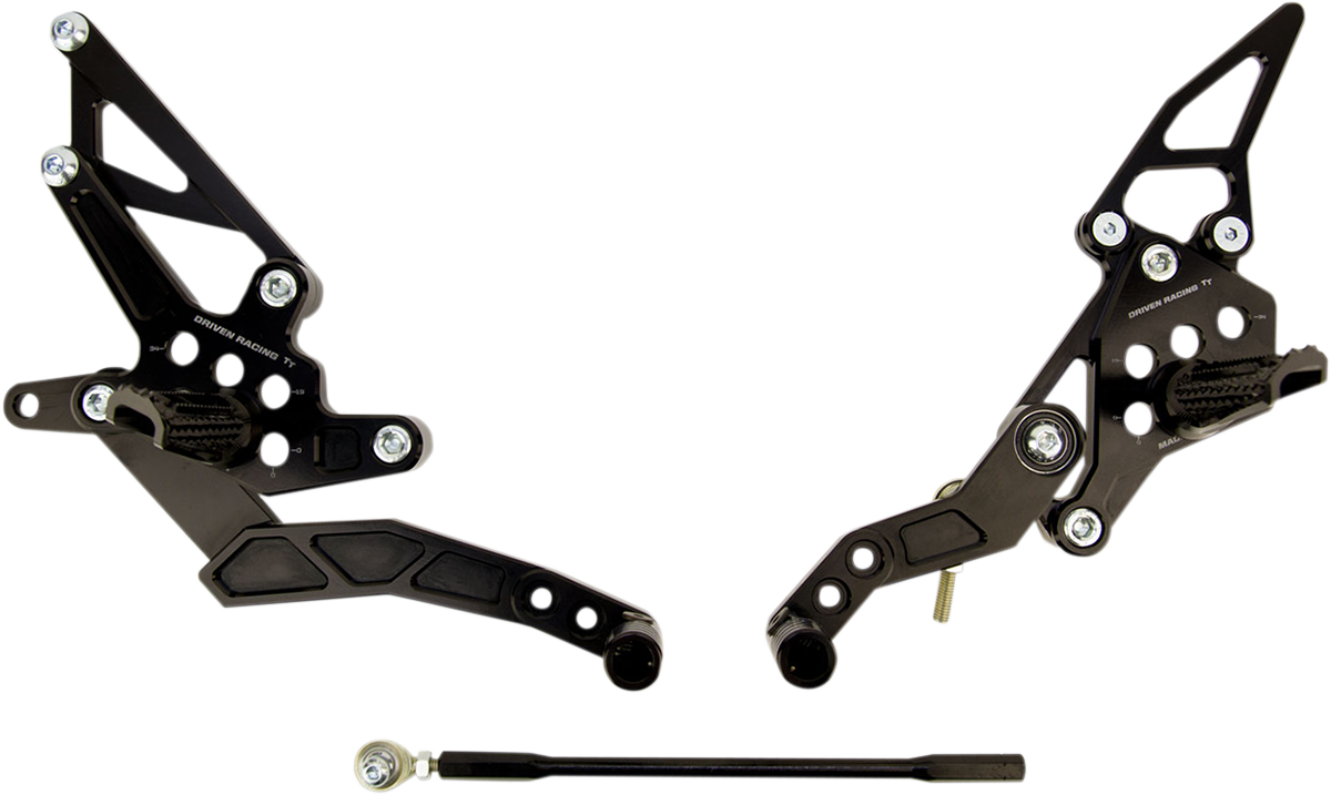 Driven Racing - DRP-709-BK - TT Rearset - FZ07