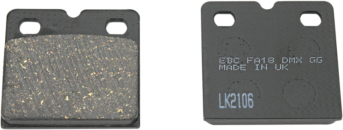 EBC - FA18 - Organic Brake Pads