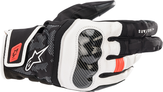 Alpinestars - SMX Z Drystar® gloves - Black/White/Fluo Red