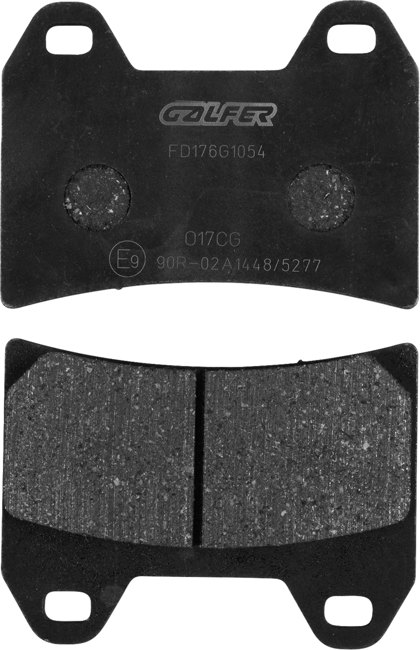 Galfer - FD176G1054 - SEMI METAL BRAKE PADS