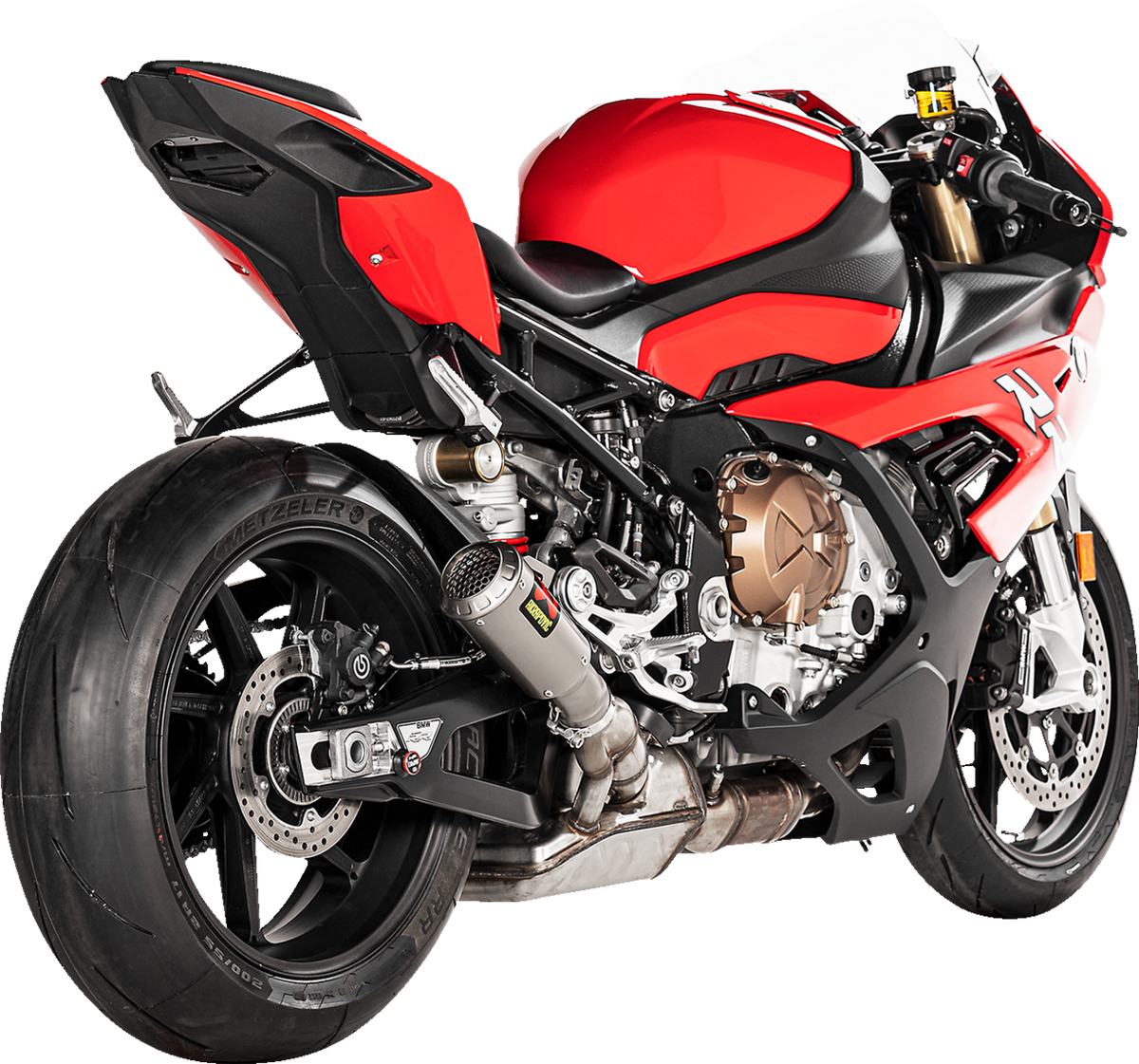Akrapovic - S-B10SO11-CBT - Slip-On Line Muffler - Titanium - S1000RR