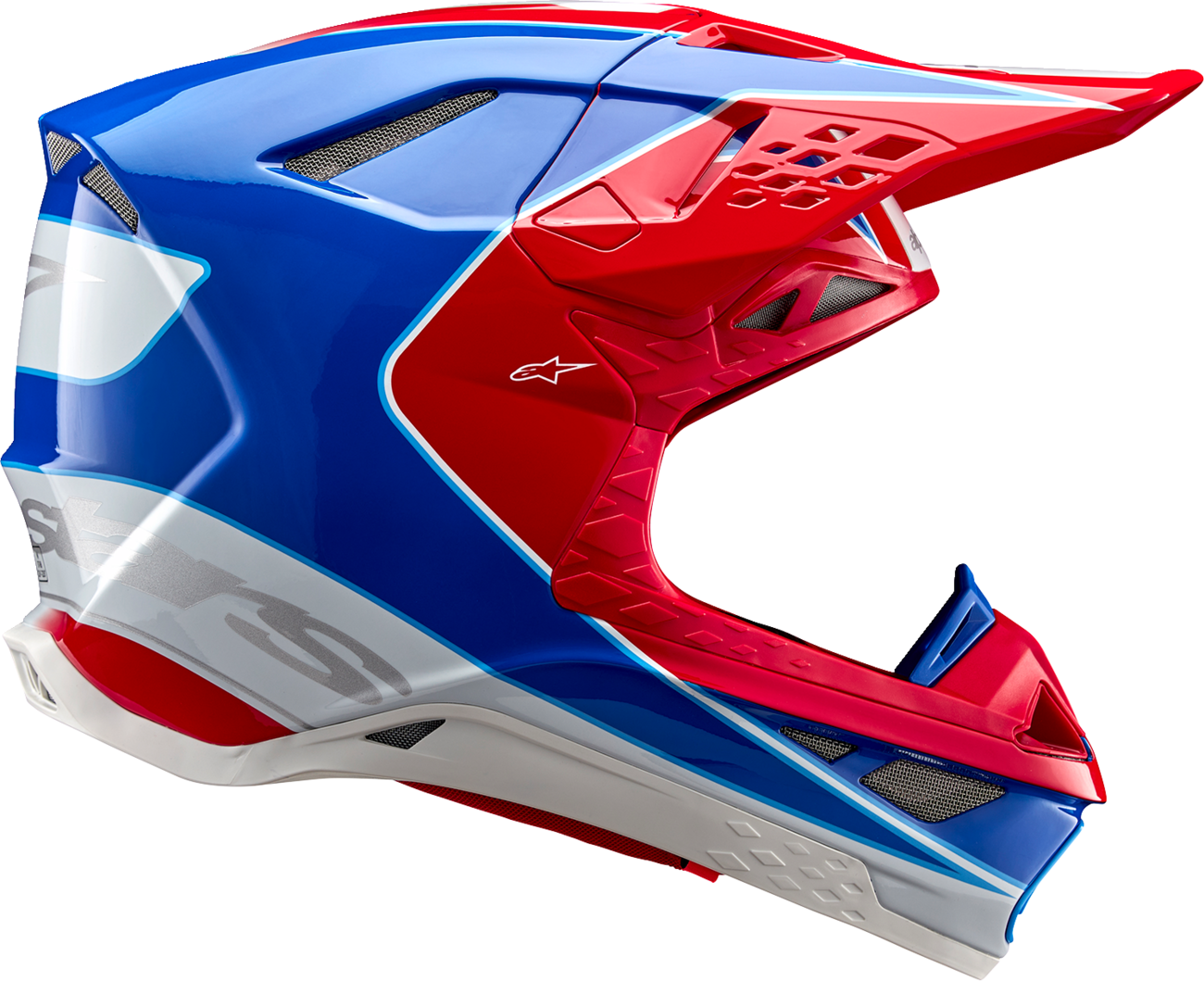 Alpinestars - Supertech M10 Helmet - Aeon - MIPS® - Gloss Bright Red/Blue