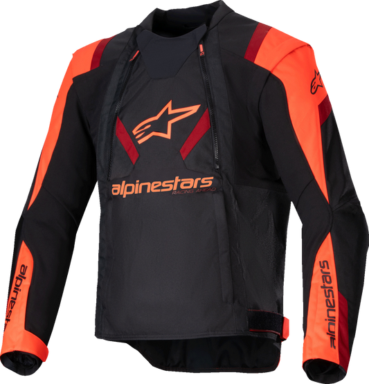 Alpinestars - T-Stunt Air Jacket - Black/Red Fluo/Dark Red