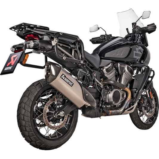 Akrapovic - S-HD12SO1-HAFT - Slip-On Line Muffler - Titanium