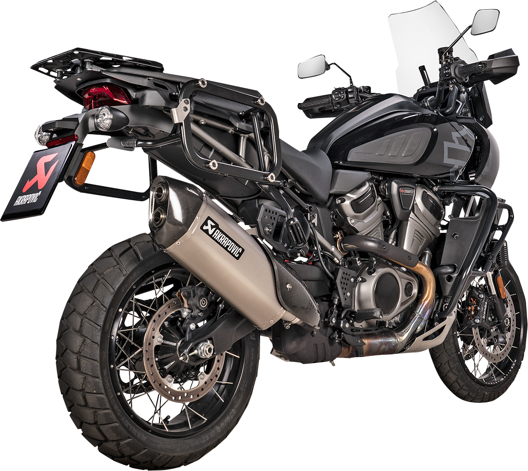 Akrapovic - S-HD12SO1-HAFT - Slip-On Line Muffler - Titanium