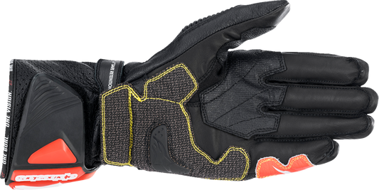 Alpinestars - GP Tech V2 S Gloves - Black/White/Fluo Red