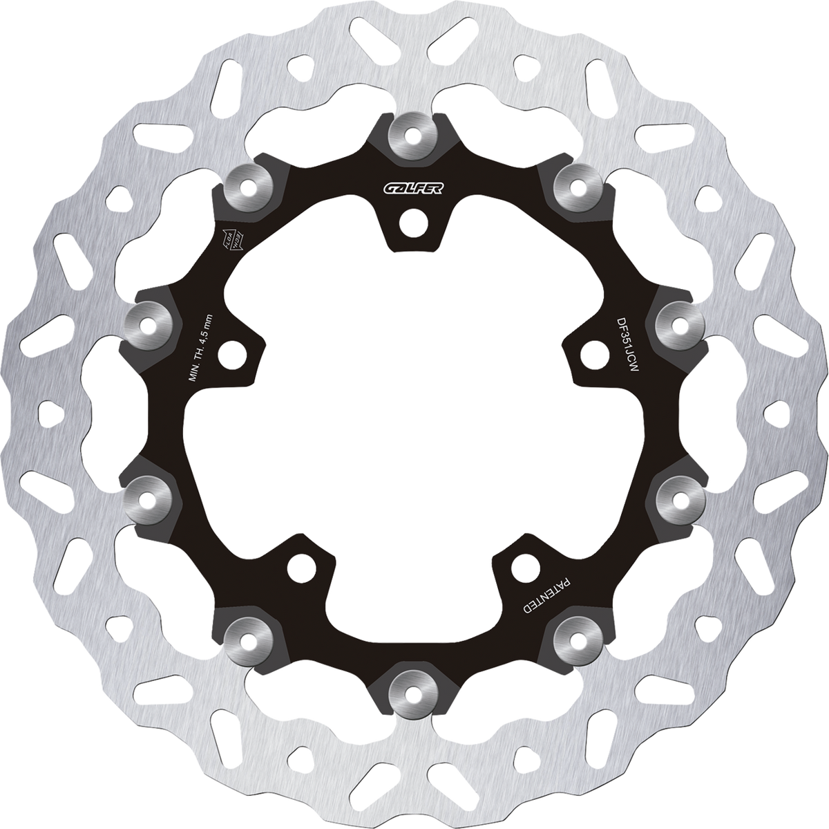 Galfer - DF351JCW - DISC W FLOATECH (C.ALU) 310X5MM (FRONT)