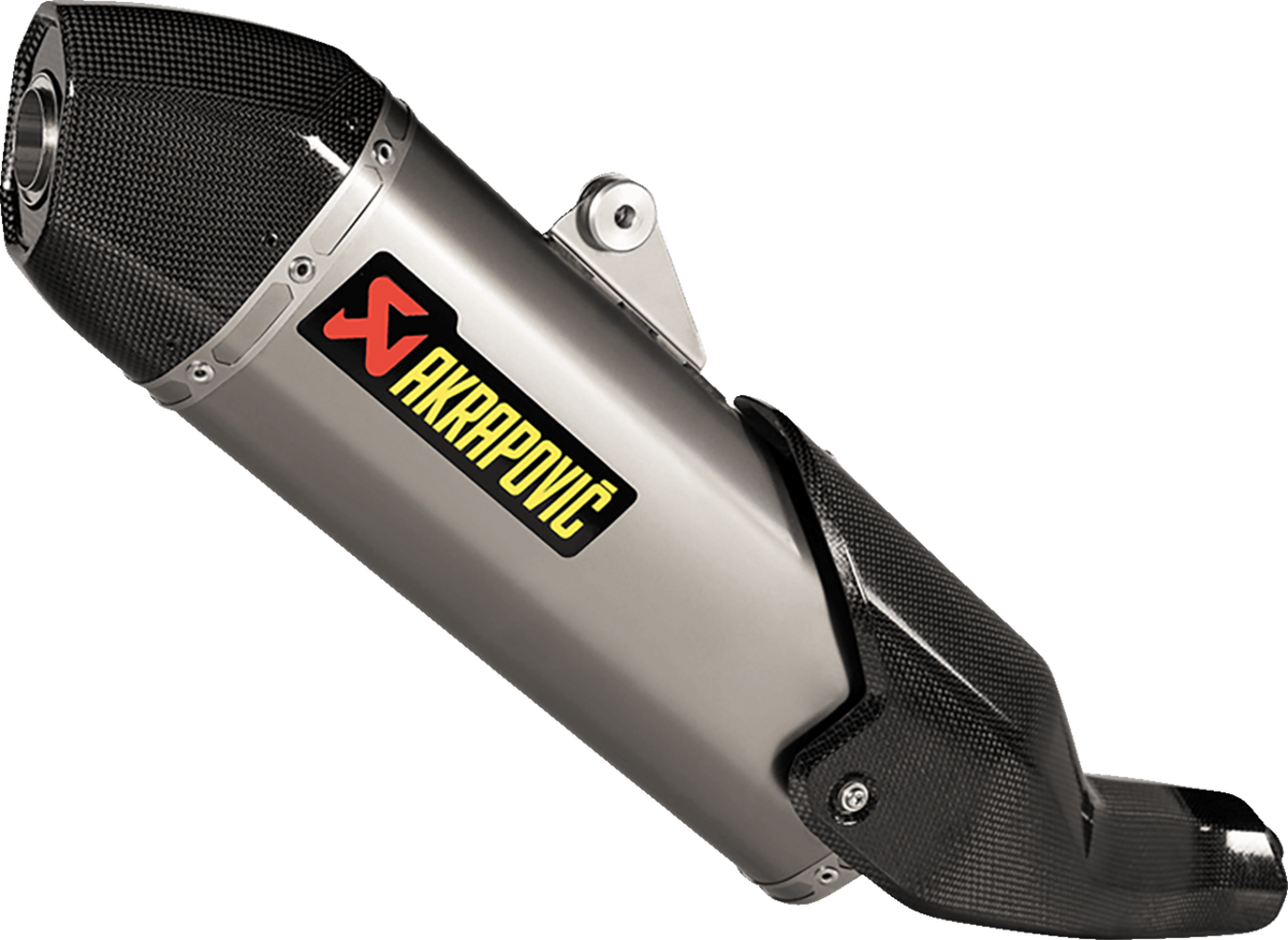 Akrapovic - S-D9SO19-HJAT - Slip-On Line Muffler - Titanium