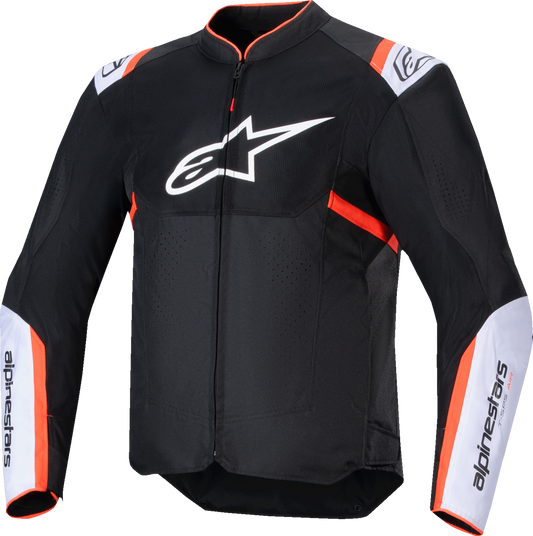 Alpinestars - T-SPS Air v2 Jacket - Black/White/Red Fluo
