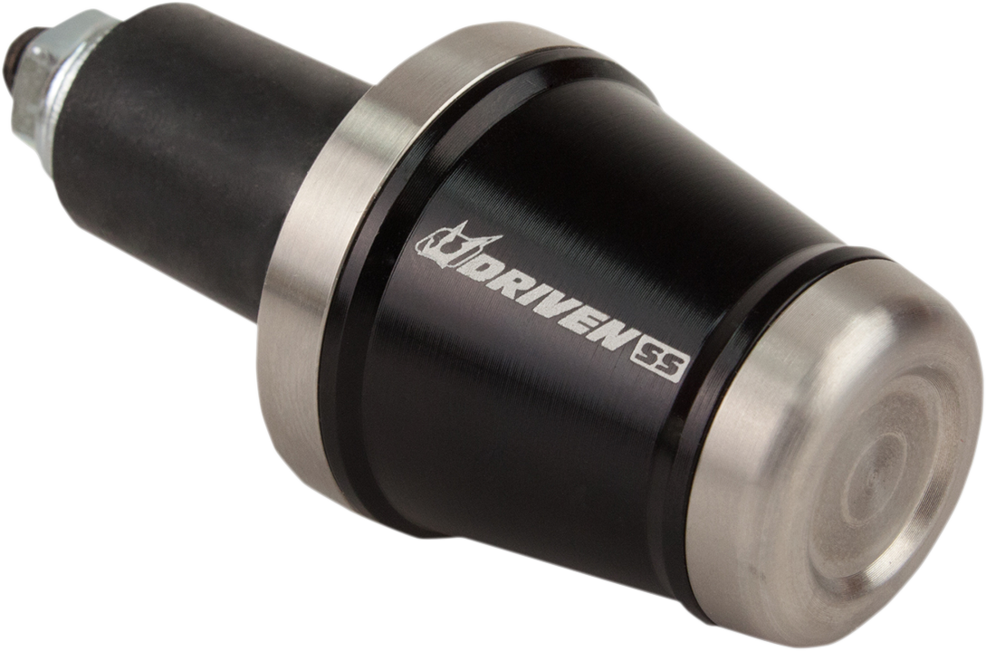 Driven Racing - DBEW-SS-BK - Stainless Steel Handlebar End Weight - Black