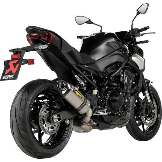 Akrapovic - S-K9SO11-HZT - Slip-On Line Muffler - Titanium - ECE - Kawasaki Z900