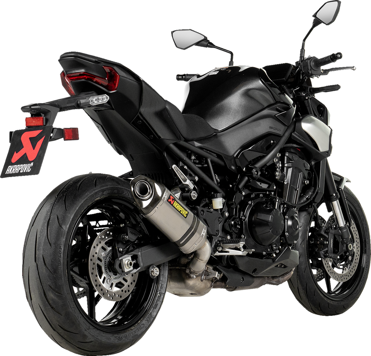 Akrapovic - S-K9SO11-HZT - Slip-On Line Muffler - Titanium - ECE - Kawasaki Z900