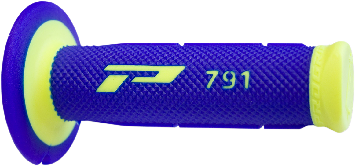 Pro Grip - Triple Density 791 Grips - Fluorescent Yellow/Blue
