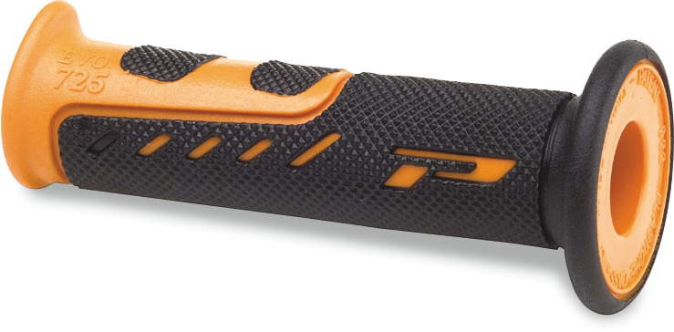 Pro Grip - 725 EVO Molded Gel Grips - Open Ends - Orange/Black