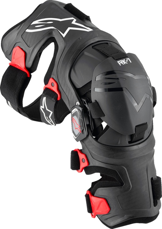 Alpinestars - RK-7 Plasma Knee Braces - Black/Red