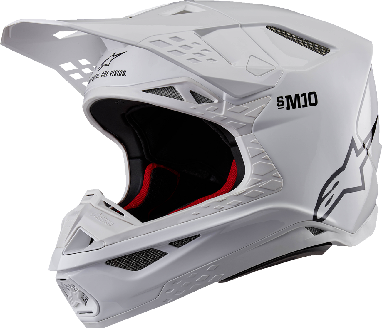 Alpinestars - Supertech M10 Helmet - Solid - MIPS® - Gloss White