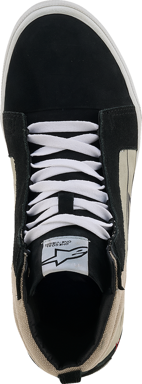 Alpinestars - Ride-63 Leather Shoes - Black/Cool Gray/White