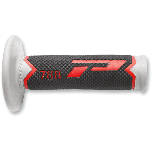 Pro Grip - Cross Triple Density 788 Grips - Red/Gray/Black