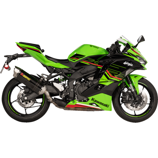 Akrapovic - S-K4SO8-HRC - Slip-On Line Muffler - Carbon Fiber/Titanium
