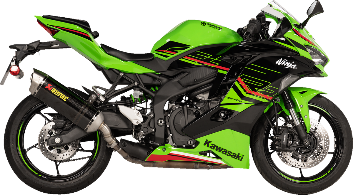 Akrapovic - S-K4SO8-HRC - Slip-On Line Muffler - Carbon Fiber/Titanium