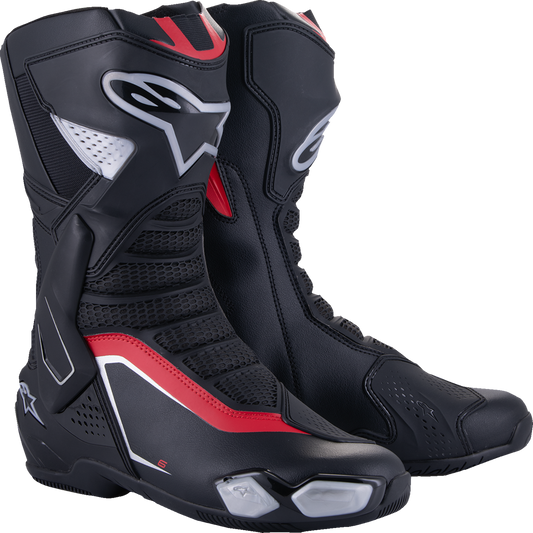 Alpinestars - SMX-6 V3 Boots - Black/Silver/Red