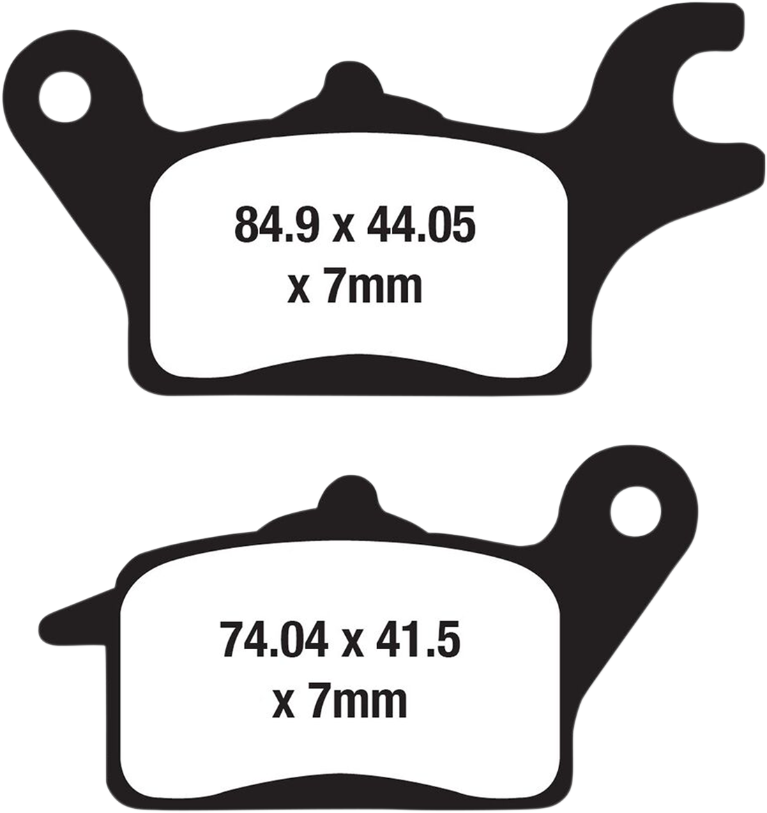 EBC - FA691 - Organic Brake Pads